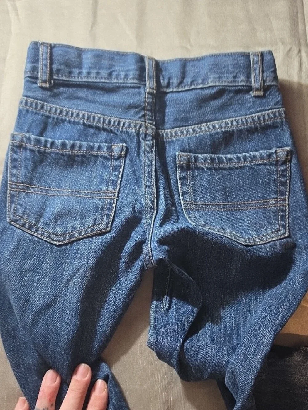 The Children's Place Dark Blue Slim Straight Jeans
